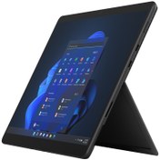 تصویر تبلت مایکروسافت سرفیس Surface Pro 8 - i7 1185G7 -16 -512 - کیبورد+قلم+گلس 