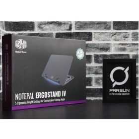 تصویر پایه نگهدارنده لپ تاپ کولر مستر ERGOSTAND IV COOLER MASTER ERGOSTAND IV laptop stand