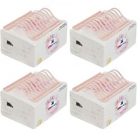 تصویر دستمال توالت کاغذی هنگردار ايزی پیک 75برگی 3 لایه قابل نصب روی انواع اویزها 4عددی کد 555 