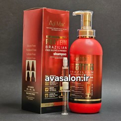 تصویر شامپو پروتئینی اجی مکس بدون سولفات 800 میلی AGI MAX PROTEIN Shampoo