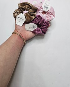 تصویر کش مو مخمل - صورتی 