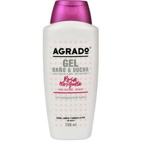 تصویر شامپو بدن آگرادو مدل رز Rose حجم 750 میل Agrado Shower Gel Rose 750ml