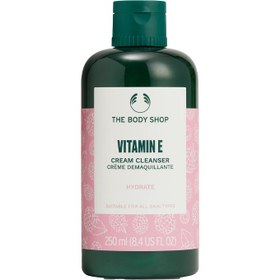 تصویر شیر پاک‌کن ویتامین E بادی شاپ | The Body Shop Vitamin E Cream Cleanser 