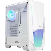تصویر کیس کامپیوتر فاطر FG 527W ARGB Mid Tower سفید Fater FG 527W ARGB Mid Tower White Computer Case