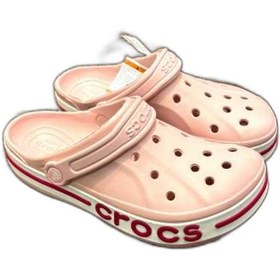 تصویر کراکس بایابند گلبهی crocs-baya- band-light pink