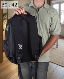 تصویر کد 1582 #کوله پر زیپ در طرح ۳۶۱ درجه 