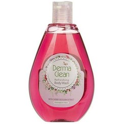 تصویر شامپو بدن درماکلین خوشبو کننده حاوی عصاره شکوفه گیلاس حجم ۳۰۰ میلی لیتر 