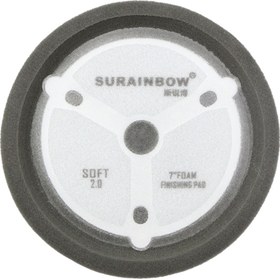 تصویر پد پولیش نرم روتاری مشکی 150 میلی متری سورین بو مدل Surainbow Professional Fine Polishing Pad 150mm t601a 