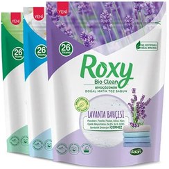 تصویر پودر صابون رکسی Roxy لباس کودک مخصوص شستشو با دست 800 گرم Dalan Roxy White Soap Powdered 800 gr