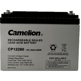تصویر باتری یو پی اس کملیون ۲۸ آمپر ۱۲ ولت مدل CP12280 