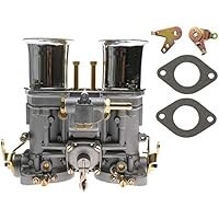 تصویر کاربراتور 40 IDF برای بشکه Weber 40 IDF 40 mm 2 متناسب با BMW Volkswagen VW Beetle Bug Fiat Porsche 2 Barrel Carburetor Replacement for 40 IDF 40mm Weber BUG Fait Prosche Solex Dellorto