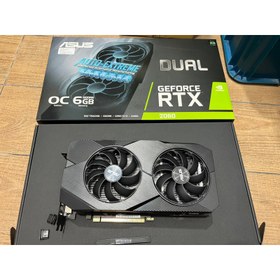 تصویر کارت گرافیک ASUS RTX 2060 DUAL DDR6 (توضیحات مطالعه شود) 