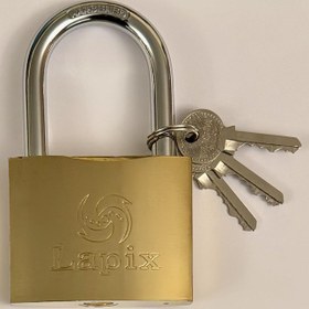 تصویر قفل آویز لاپیکس مدل 75mm 