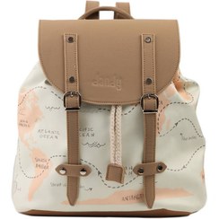 تصویر کوله پشتی دندی طرح Travel | کوله زنانه طرح تراول دندی 