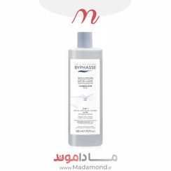 تصویر میسلار واتر 4در1 ذغال اکتیو بایفاس 500 میل Byphasse Micellar solution with activated carbon