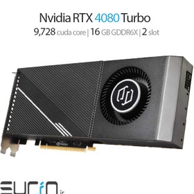 تصویر کارت گرافیک انویدیا Nvidia GeForce RTX 4080 Turbo 16GB 2-slot for server 