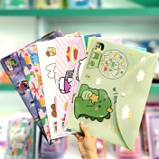 تصویر پوشه دکمه دار فانتزی سایز A4 