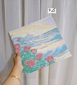 تصویر نقاشی با اعداد (رنگ آمیزی) ۳۰×۳۰ - کد 