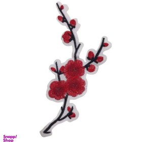 تصویر تکه دوزی مدل گل رز 