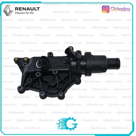 تصویر هوزینگ ترموستات رنو مگان 1600 اصلی RENAULT شماره فنی 8200700092 