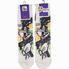 تصویر جوارب ساقدار فانتزی طرح باگز بانی کد 114 