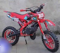 تصویر موتور کراس ۴۹ سی سی بنزینی دو زمانه NTCO کد ۱۱۰۰۱۲ 