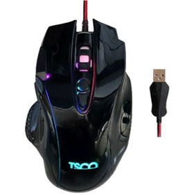 تصویر ماوس گیمینگ باسیم تسکو مدل TM 2027GA RGB TSCO TM 2027GA RGB Wired Optical Gaming Mouse