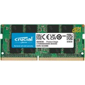 تصویر رم اورجینال لپ تاپ Crucial 16GB DDR4-3200 