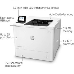 تصویر پرینتر اچ پی مدل M608dn استوک HP M608dn LaserJet Pro Stock Printer