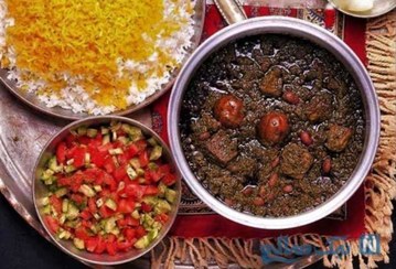 تصویر قرمه سبزی سرخ - يك كيلويي Sabzi