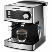 تصویر قهوه ساز اسپرسو، کاپوچینو و لاته سوناشی SCM-4965 ا SONASHI All in One Coffee Maker SCM-4965 SONASHI SONASHI All in One Coffee Maker SCM-4965 SONASHI