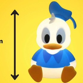 تصویر چراغ خواب سیلیکونی فانتزی مدل دونالد اردک Donald duck silicone lamp