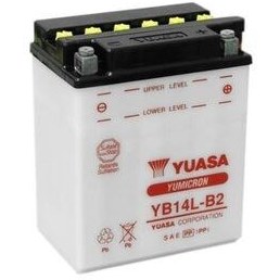 تصویر باطری باتری موتور سیکلت Yb14L B2 12V 14Ah Yumicron Type Yuasa 