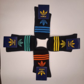 تصویر جوراب ورزشی ساق بلند آدیداس Adidas sports socks