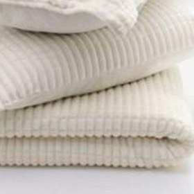 تصویر ست پتو دو نفره ۳ تکه مدل مدرن خطی رنگ استخوانی برند merinos Modern Line 3 Piece Double Blanket Set Bone