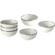 تصویر کاسه ایکیا مدل GLADELIG قطر ۱۴ پک ۶ تایی رنگ استخوانی GLADELIG ikea