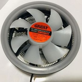 تصویر خنک کننده پردازنده گریت مدل DF1202512SEL GREAT DF1202512SEL CPU Cooler