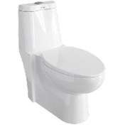 تصویر توالت فرنگی چینی کرد مدل طاووس بیده دار 