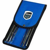 تصویر آچار آلن 10 عددی بلند کیفی نووا 