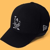 تصویر کلاه بیسبال LA باندانا مشکی 