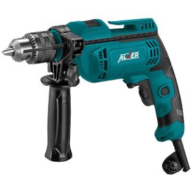 تصویر دریل چکشی آلور 750 وات 13MM مدل AV-6075 hammer drill Alver 750 Watt 13MM