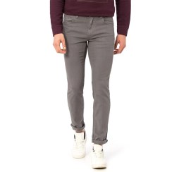 تصویر خرید شلوار مردانه طوسی اسلیم LC Waikiki | شلوار گاباردین نخی 