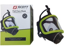 تصویر ماسک شیمیایی تمام صورت scott safety Scott safety full face mask