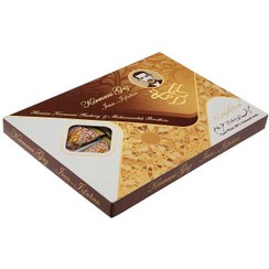 تصویر گز کرمانی 18 درصد مغز بادام لقمه – 200 گرم 