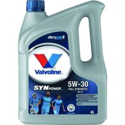 تصویر روغن موتور 5W-30 والوالین مدل Valvoline 5W-30 SYN POWER اصلی چهار لیتری VALVOLINE SYN POWER SN 5W30 4lit