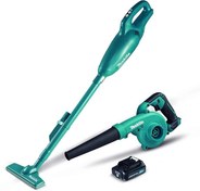 تصویر مجموعه ترکیبی جارو شارژی+دمنده شارژی CLX245SAX1 ماکیتا Makita CL108FDZW + UB100DZ 12V CXT Combo CLX245SAX1