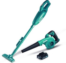 تصویر مجموعه ترکیبی جارو شارژی+دمنده شارژی CLX245SAX1 ماکیتا Makita CL108FDZW + UB100DZ 12V CXT Combo CLX245SAX1