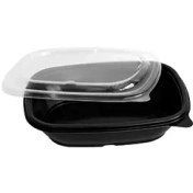 تصویر ظرف یکبار مصرف طب پلاستیک مدل تک خانه ۱۰۰۰ ظرفیت ۱۵۰ عدد 