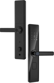 تصویر دستگیره هوشمند اکونومی اثر‌انگشت تاچ لمسی Smart door handle