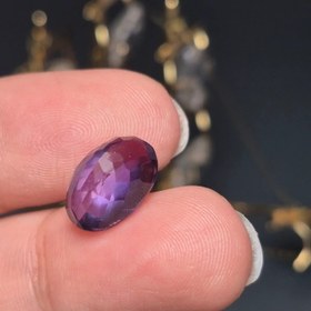 تصویر نگین سنگ آمیتیست معدنی کد 60456 